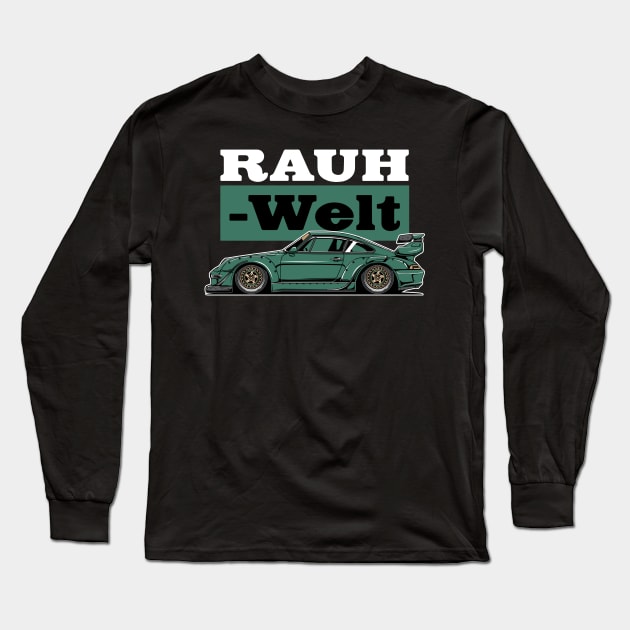 RWB-Green Long Sleeve T-Shirt by melsa